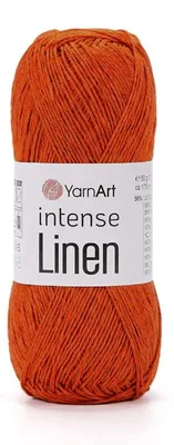 Produktbild von YarnArt Intense Linen 4113 Rowan - Sommergarn Leinen/Viskose, luftig & weich