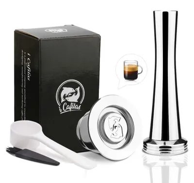 Produktbild von Wiederverwendbare Kaffeefilter-Kapseln – Kompatibel mit Kaffeeautomaten