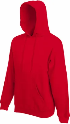 Produktbild von Fruit of the Loom 62-152-0 | Premium Hooded Sweat - Farbe: Red - Größe: M