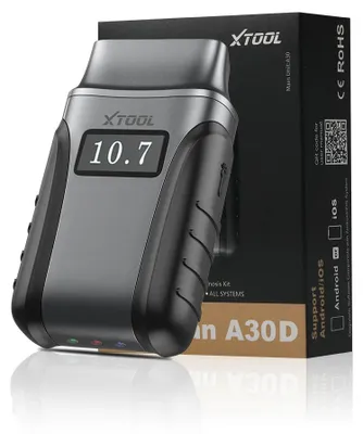 Produktbild von Bluetooth-OBD2-Diagnosegerät - A30D - Fahrzeugdiagnose - Alle Systeme - 19+ Servicefunktionen - OBD-II - Lebenslange e Updates