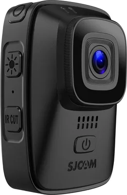 Produktbild von SJCAM A10 4K/24FPS tragbare Koerperkamera, tragbare WiFi-Videokamera, 2,0-Zoll-LCD-Touchscreen, 140¡ã-Weitwinkelobjektiv, IP65-wasserdicht, Nachtsicht, zwei Mikrofone, eingebauter Akku mit rueckseitigen Clips