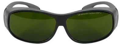 Zdjęcie produktu dla Okulary ochronne laserowe, zakres 190-420 nm i 900-1300 nm, redukcja światła OD6+,