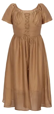 Image de Robe pour femme ALEIDA - marron, taille XXS