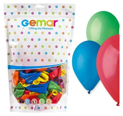 Produktbild von Gemar Mix Pastell Ballons G90 26cm 100 Stück