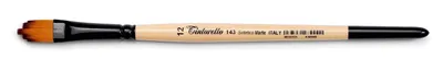 Productafbeelding van Tintoretto synthetische, afgeronde penseel, schuin gesneden, ongeveer 12 mm breed, geschikt voor acrylverf en decoratieve doeleinden