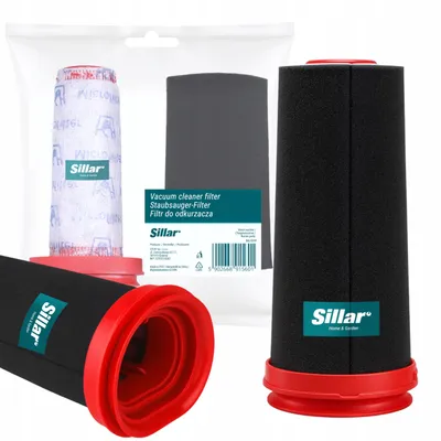 Produktbild von Bosch Flexxo Serie 4 Sillar Waschbarer Ersatzfilter Komplett