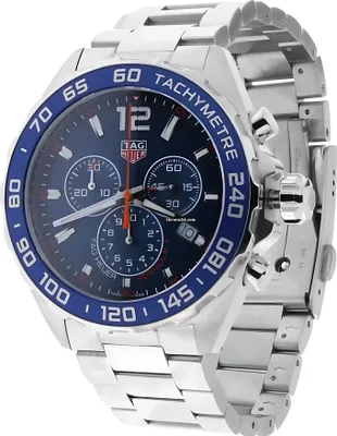 Zdjęcie produktu dla Zegarek męski Tag Heuer Formula 1 z chronografem, srebrno-niebieski, CAZ1014.BA0842