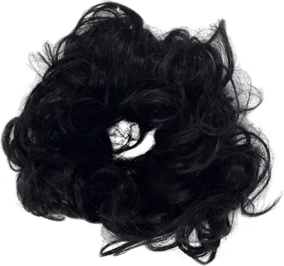 Produktbild von WIG ME UP Scrunchie Haargummi Kunsthaar Dunkelbraun YZF-3054A-4