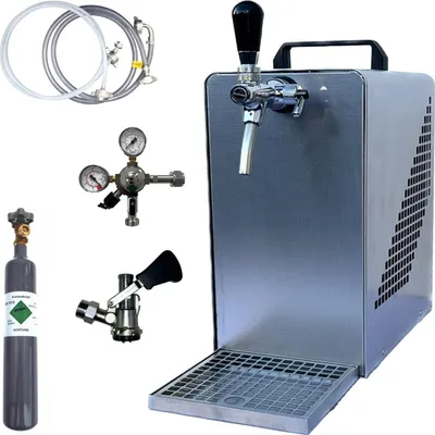Produktbild von BieTal® Bierzapfanlage Bierkühler Zapfanlage 30 Liter/h - SET - Typ S - 0,5Kg CO2