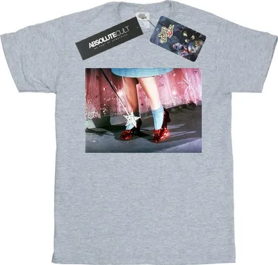 Produktbild von The Wizard Of Oz - "There's No Place Like Home" T-Shirt für Damen BI51739 (L) (Grau)