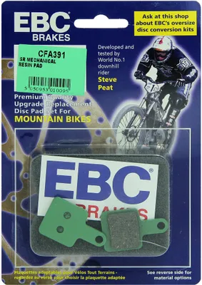 Immagine prodotto di CFA391 - Pastiglie per freni da bicicletta (organiche) EBC Brakes