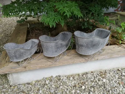 Produktbild von Shabby Chic Dekoschlitten Shabby Chic Schlitten - klein