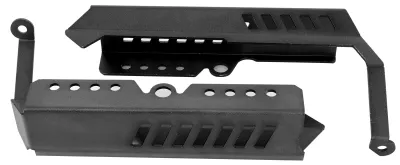 Image de Protège-radiateur en aluminium pour Yamaha MT09 FZ09 (2013-2017), de couleur noire