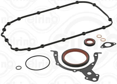 Produktbild von ELRING 457.930 Dichtungssatz Kurbelgehäuse für OPEL Astra G CC (T98) Zafira A (T98) Corsa B Schrägheck (S93) Astra G Caravan (T98) Astra F CC (T92)