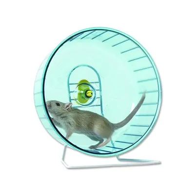 Obrázok produktu pre Hračka pre hlodavce a malé zvieratá Rolly Wheel XL Ø27,5cm + stojan