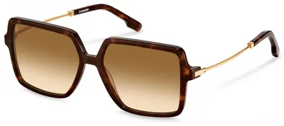 Produktbild von Rodenstock R3345 Havana, gold 58/16/150 Damen Sonnenbrillen