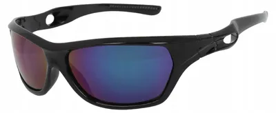 Produktbild von Haker H524A Sportbrille mit verspiegelten Gläsern und UV-Schutz