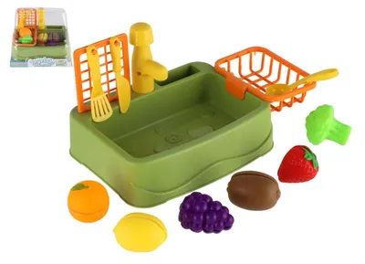 Immagine prodotto di Lavastoviglie in plastica 18x12cm con frutta in blister