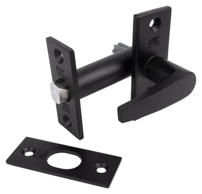 Obrázok produktu pre Zapustená západka čierna 70 / 50 mm - na kus