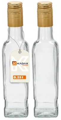Imagen del producto de Conjunto de dos botellas para licores - 250 ml - Con tapones - Diámetro de 30 mm