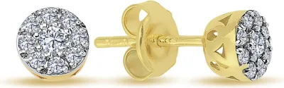 Produktbild von Diamanten Brillant Schliff Ohrstecker Gelbgold