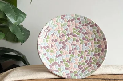 Immagine prodotto di Little Creations - Ciotola a mosaico fai da te in colori pastello - Set creativo