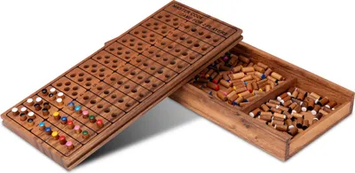 Obrázek produktu pro Hledač kódů pro 2 hráče - hrací pole 21 x 12 cm - 5 barev s 12 řadami řešení