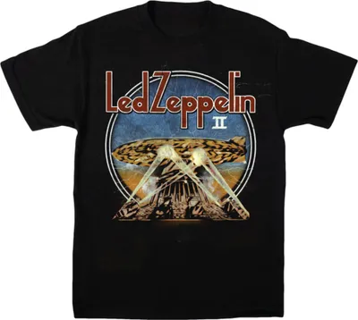 Produktbild von Led Zeppelin LZII Searchlights Black S T-Shirt