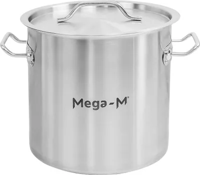 Produktbild von Hoher Cateringtopf mit Deckel Mega-M Standard 12l Ø 25 cm x H 25 cm N