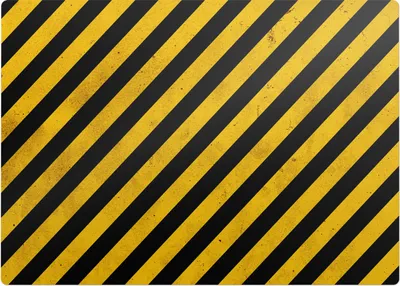 Produktbild von Diagonale Warnstreifen – Bodenschutzmatte – Rutschfest – Schutzmatte für Büro – Vinylmatte – Stuhlunterlage – 140 x 100 cm