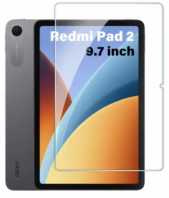 Zdjęcie produktu dla SZKŁO HARTOWANE 9H do XIAOMI REDMI PAD 2 9.7" NA CAŁY EKRAN