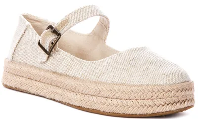 Produktbild von Toms Carolina Mary Jane In Natural For Women – 7 UK - 40 EU - 9 US / Natural
