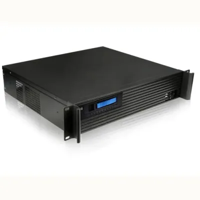 Obrázok produktu pre Techly I-CASE IPC-240L, Skriňa, Server, Čierna, micro ATX, Mini-ITX, Kov, 2U