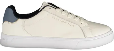 Produktbild von Bequemer Damen-Sportschuh in Beige und Blau mit Schnürsenkeln