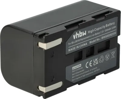 Produktbild von vhbw Akku kompatibel mit Samsung VP-DC575WB Videokamera Camcorder (1200 mAh, 7,2 V, Li-Ion)