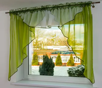 Obrázek produktu pro FertigeGardine Parma, 350x150, Grün