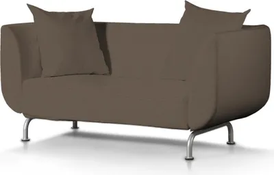 Produktbild von Dekoria Bezug für Strömstad 2-Sitzer Sofa, braun, Bezug für Sofa Stromstad 2-sitzer