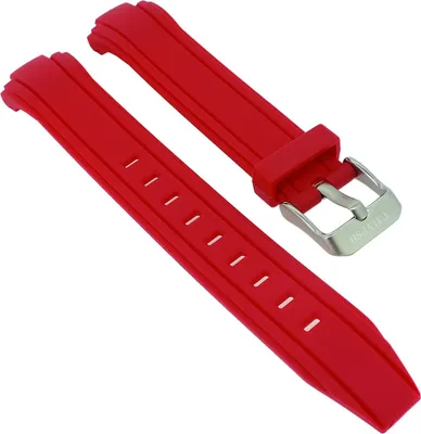 Produktbild von Calypso K5739/1> Uhrenarmband Kunststoff > rot Spezial Anstoß < K5739