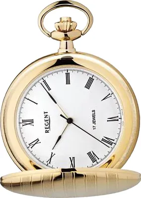 Produktbild von Regent Herren Uhr Armbanduhr Handaufzug Mechanisch Taschenuhren D2URP719