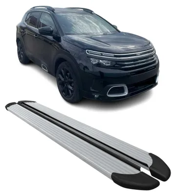 Produktbild von Seitenschweller Trittbretter Schweller für Citroen C5 Aircross 2018-2025 Alu, KI-generiertes Bild