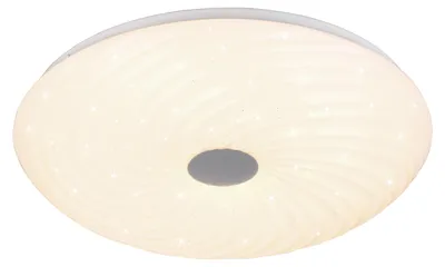 Image de Plafonnier LED rond avec télécommande GRAVITY blanc 22 W, nuances de blanc, 2600 lm, plastique, dimensions : 7,5 x 37,5 x 37,5 cm, IP20, RL