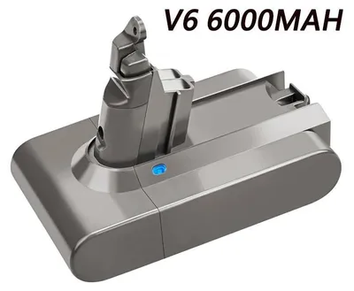 Produktbild von V6 Ersatzakku - Akku für Staubsauger - 21,6V Li-Ion - 6000mAh Hochkapazität - Wiederaufladbar - Austauschbatterie