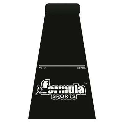 Obrázek produktu pro Černá šipková podložka - ochranná podložka a koberec pro bezpečné stání