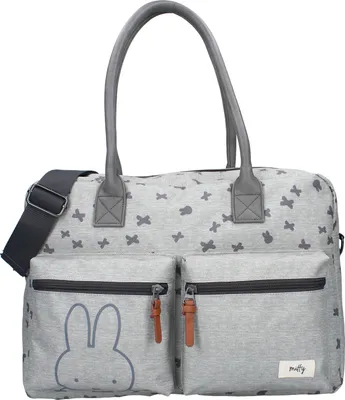 Immagine prodotto di Borsa fasciatoio Vadobag con materassino per il cambio coordinato, colore grigio, taglia unica