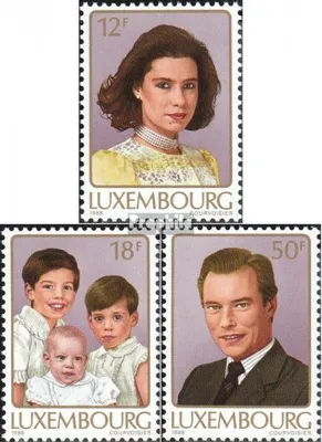 Produktbild von Briefmarken Luxemburg 1988 Mi 1196-1198 (kompl.Ausg.) postfrisch JUVALUX88