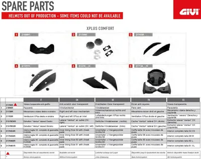 Produktbild von Visiermechanismus GiVi rechts und links für HX0