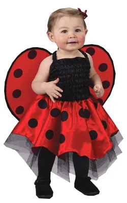 Produktbild von Marienkäfer Babykostüm mit Flügel für Fasching & Karneval