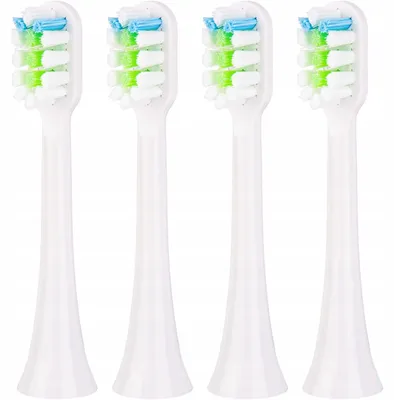 Image de Nistal 4 Têtes de Brosse à Dents Sonique Remplacement Soocas