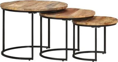 Zdjęcie produktu dla VidaXL 338002, 600 x 600 x 450 mm, 500 x 400 x 400 mm, 400 x 400 x 340 mm, 3 szt.