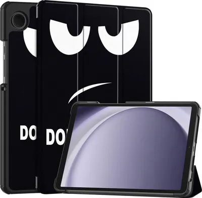 Produktbild von imoshion Design Trifold Klaphülle Samsung Galaxy Tab A11 / A9 8.7 Zoll - Don't touch